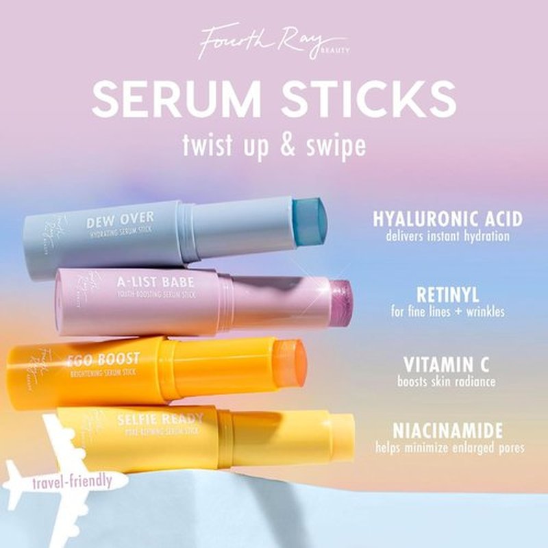 ColourPop Retinol Serum Stick - Anti-Aging Beauty Balm for Glowy Summer Makeup - Naturally Derived Retinol & Cloudberry Oil (0.25 oz)