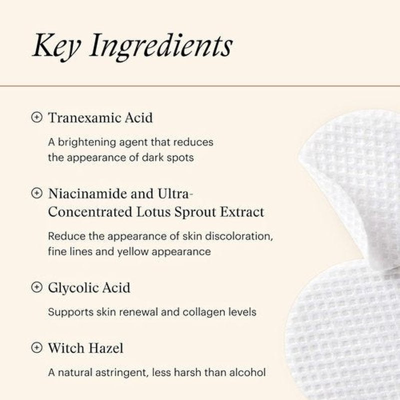 SkinMedica Even & Correct Brightening Treatment Pads - Exfoliating 10% Glycolic Acid, 60 Ct