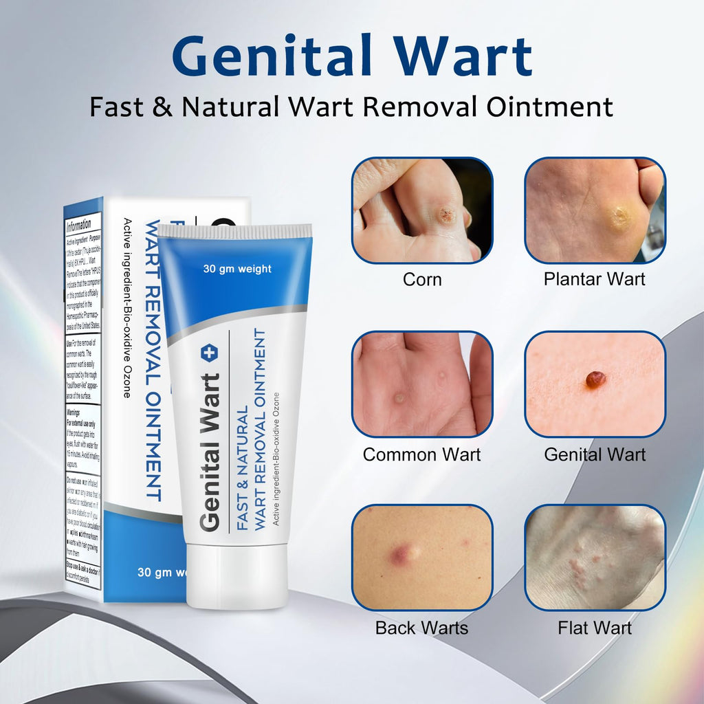 Teklar Wart Remover Cream,Fast Acting Cream Wart Gel Maximum Strength,Salicylic Acid 2%, for Genital,Plantar, Common,Corn,Flat Wart.-（White）-331