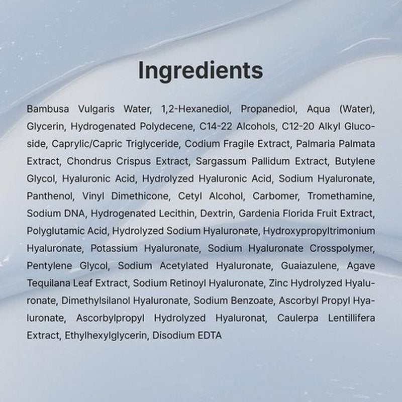 Dr.Althea Aqua Marine Watery Cream | Daily Face Moisturizer for All Skin Types | Deep Hydration Face Cream with Hyaluronic Acid | Vegan Korean Skincare, 1.69 Fl Oz
