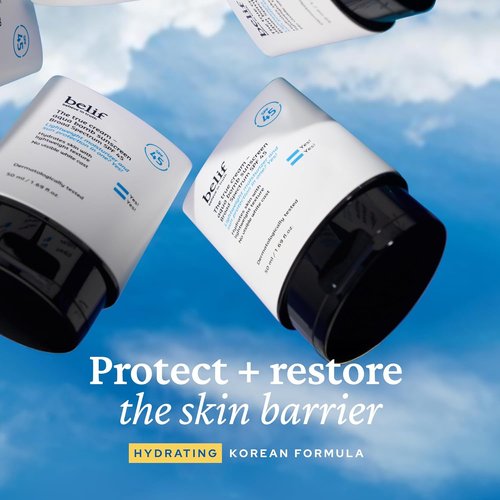 Belif Aqua Bomb Sunscreen SPF 45 - Hydrating Niacinamide Formula, Weightless & Invisible, 1.69 fl. oz