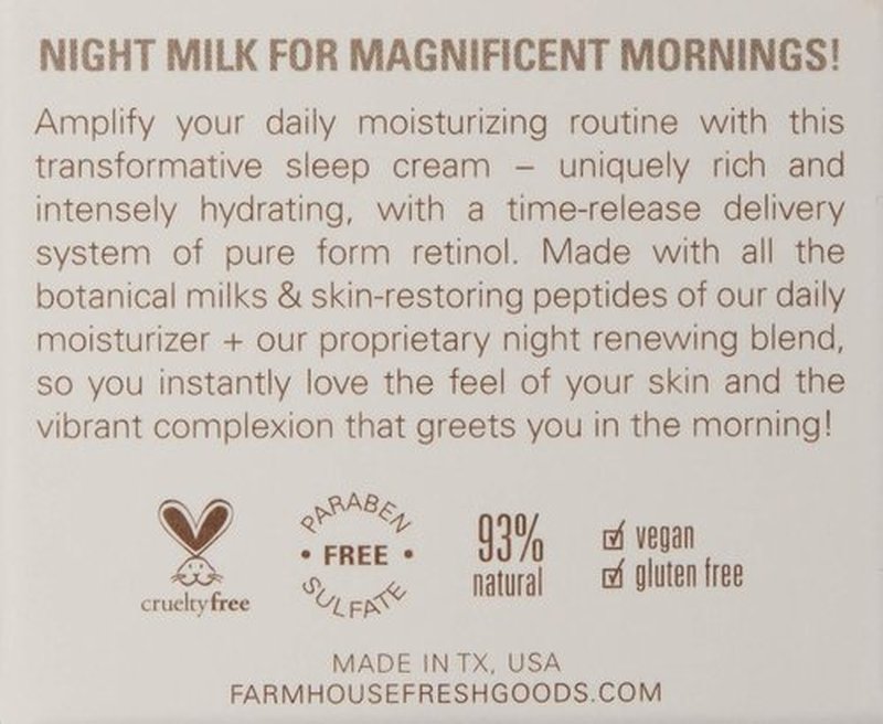 FarmHouse Fresh Face Moisturizer - Hydrating Anti-Aging Cream with Peptides | 1.7 Fl Oz