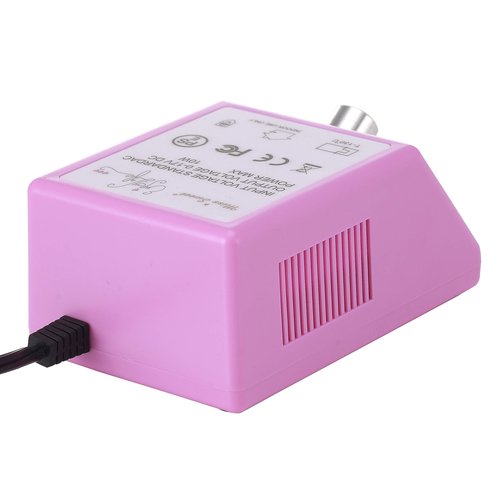 Miss Sweet Electric Nail File for Regular Polish Acrylic Nails RPM20000 (Pink)