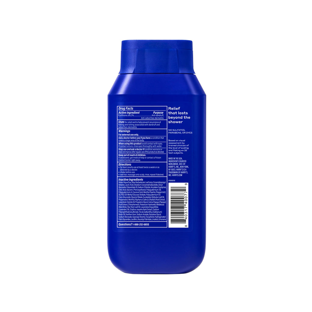 Harry's Extra-Strength Anti-Dandruff Men's 2 in 1 Shampoo and Conditioner - (3 Pack) 14 fl oz - Made with 2% Pyrithione Zinc