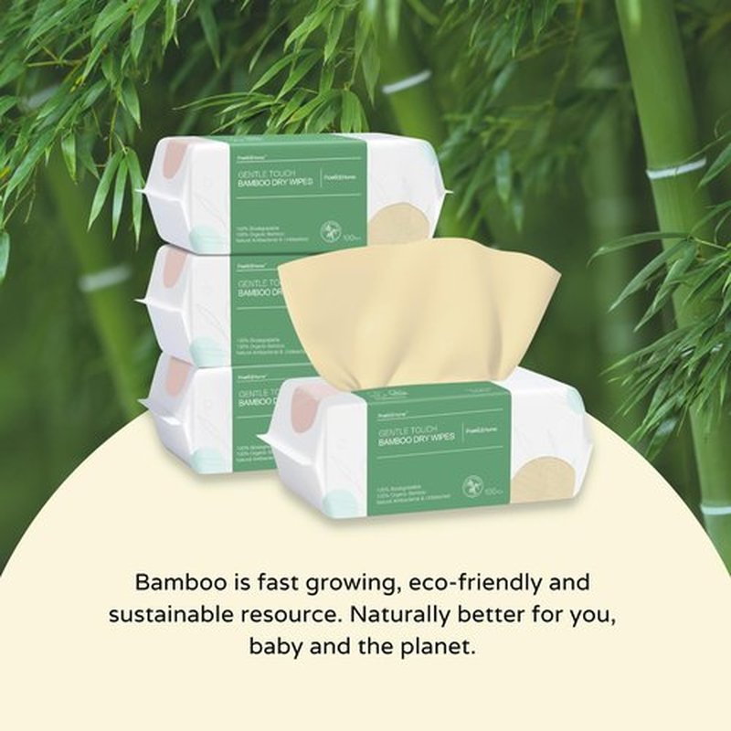 PoeticEHome Ultra-Soft Dry Baby Wipes for Sensitive Skin - Unscented & Unbleached Facial Tissue Cloths, Hypoallergenic - Wet or Dry Use, 400 Count