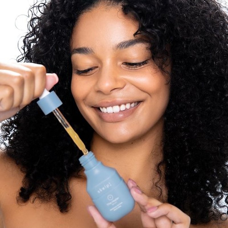 Skelp!™ The Healer Serum - Weightless Hydrating Antioxidant Hair & Scalp Treatment with Biotin & Vitamin C, 1.69oz