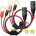 2 Pack GC008 X-Connect fit for NOCO Battery Charger Accessories Cables,M10 (3/8in) XL Eyelet Terminal,Replacement NOCO Battery Connector Smart Batteries Trickle Charger Cable