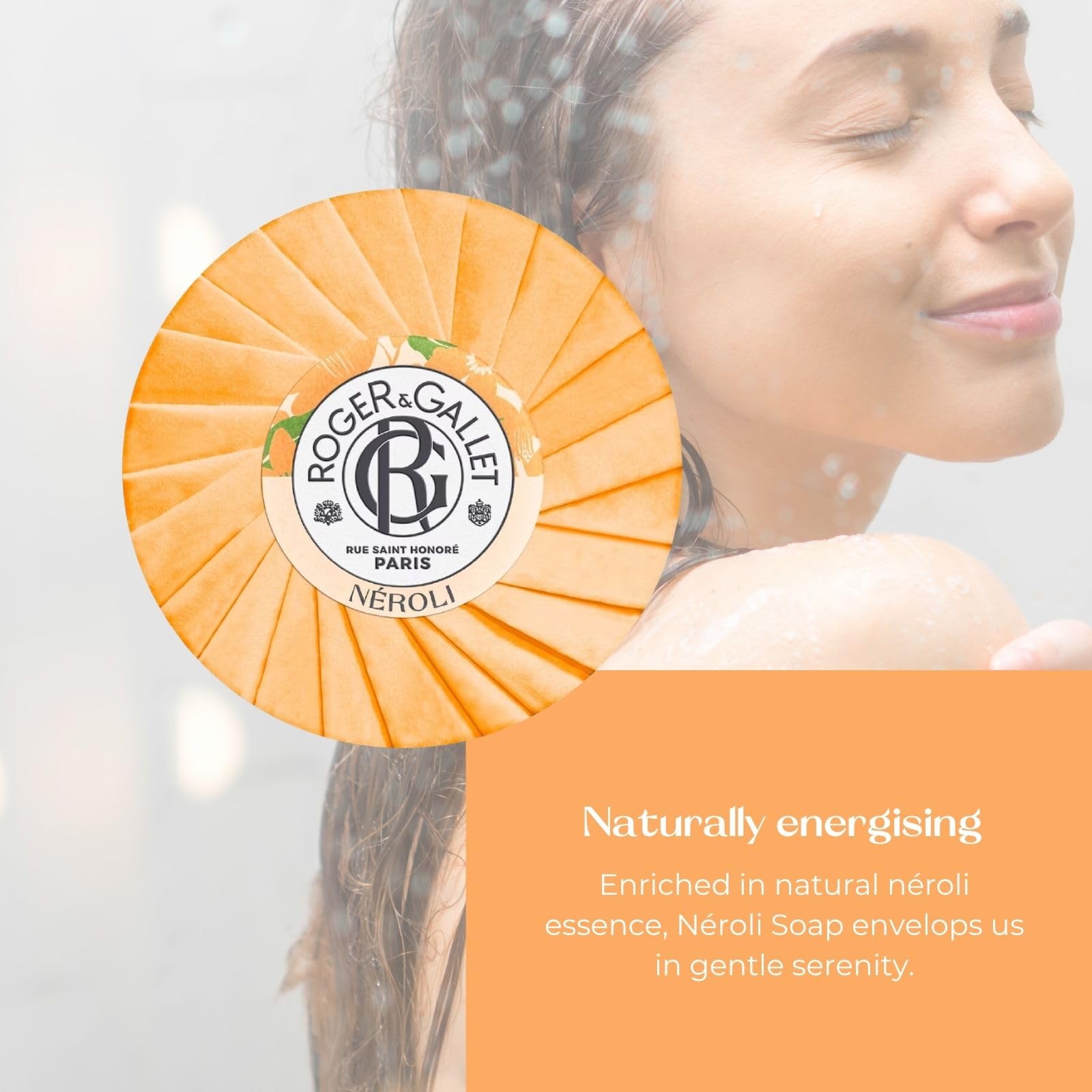 ROGER & GALLET | Body Wash & Body Soap for Women | Neroli 3.5 oz