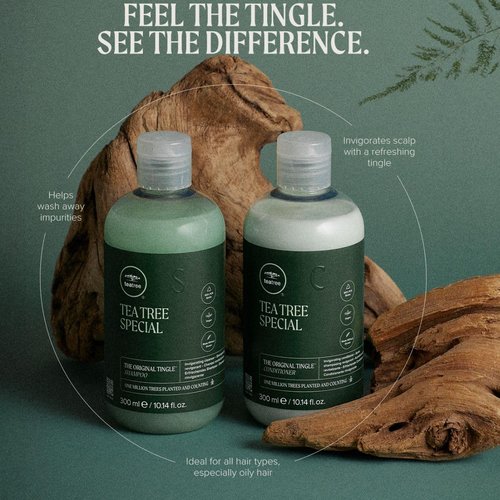 Tea Tree Special Conditioner - Detangles, Smooths & Softens All Hair Types | 16 Fl Oz