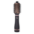 L'ANGE HAIR Multi-Volume Series Blow Dryer Brush | Interchangeable Hair Dryer Brush with Ionic Titanium Barrel for Smooth, Voluminous Styling | Black - Oval 60mm