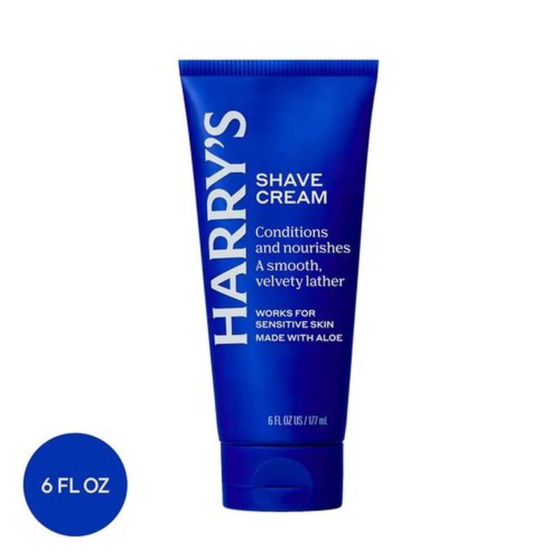 Harry's Shaving Cream for Men - Aloe & Eucalyptus Formula | 6 oz (2 Pack) - Conditions Skin & Softens Facial Hair