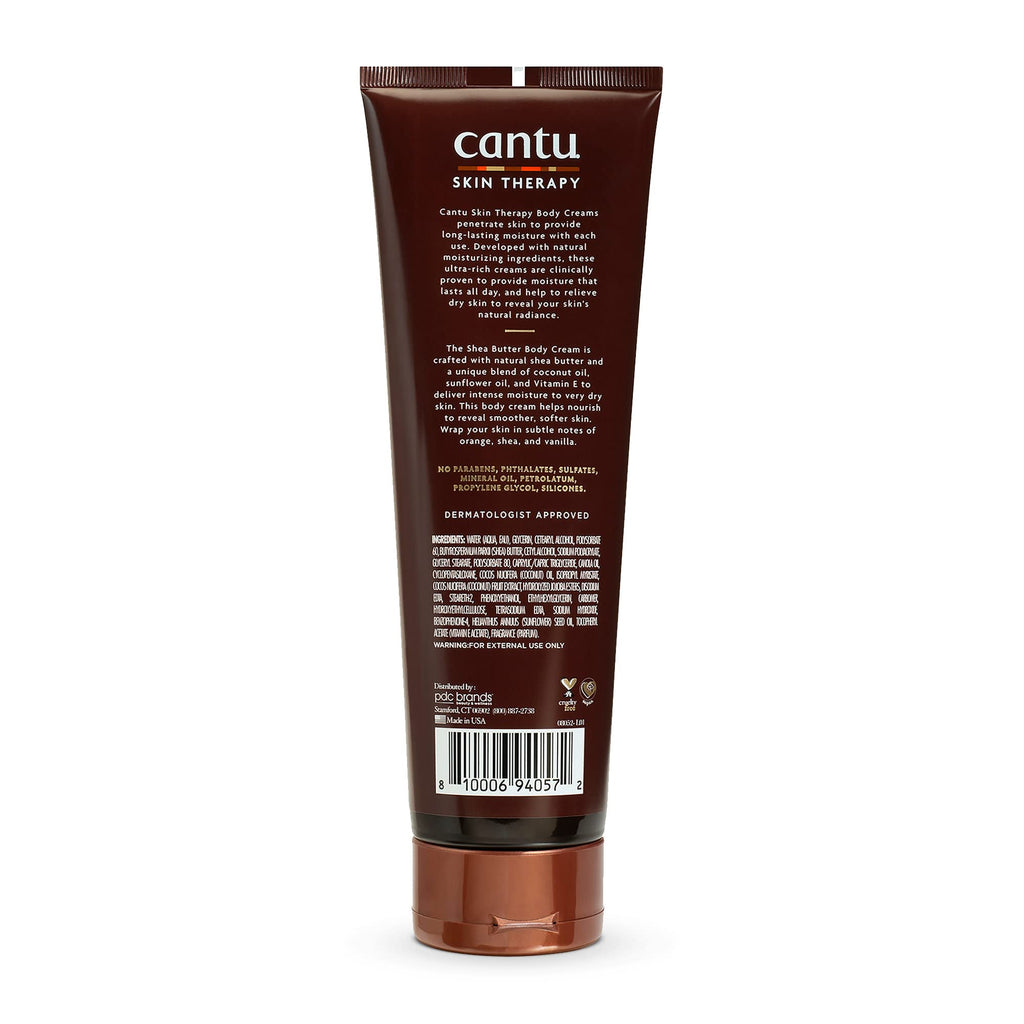 Cantu Skin Therapy Shea Butter Nourishing Body Cream for very Dry Skin, 8.5 Ounce