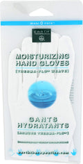 Earth Therapeutics Moisturizing Hand Gloves Solid Color - White (1 Pair)