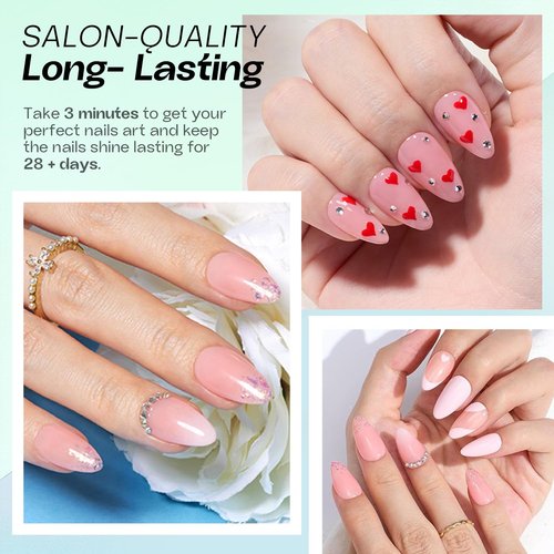 SinzSue 330Pcs Short Almond Soft Gel Nail Tips, 15 Sizes Full Cover Press - on Nails for Women, Ultra - Thin Edge, No Grinding, Long - Lasting DIY Manicure Extensions