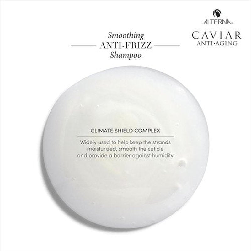 CAVIAR Anti-Aging Smoothing Shampoo - Tame Frizz & Smooth Medium to Thick Hair | Sulfate Free