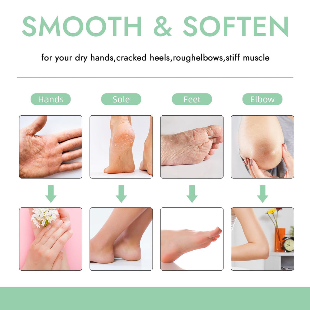 Paraffin Wax for Hand and Feet 12 Packs Unscented for Dry Skin Hydration