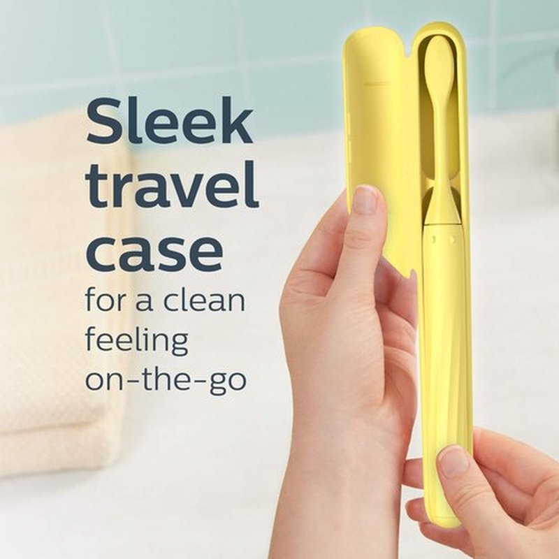 Philips Sonicare Battery Toothbrush - Mango Yellow | Powerful Cleaning for Healthy Teeth
