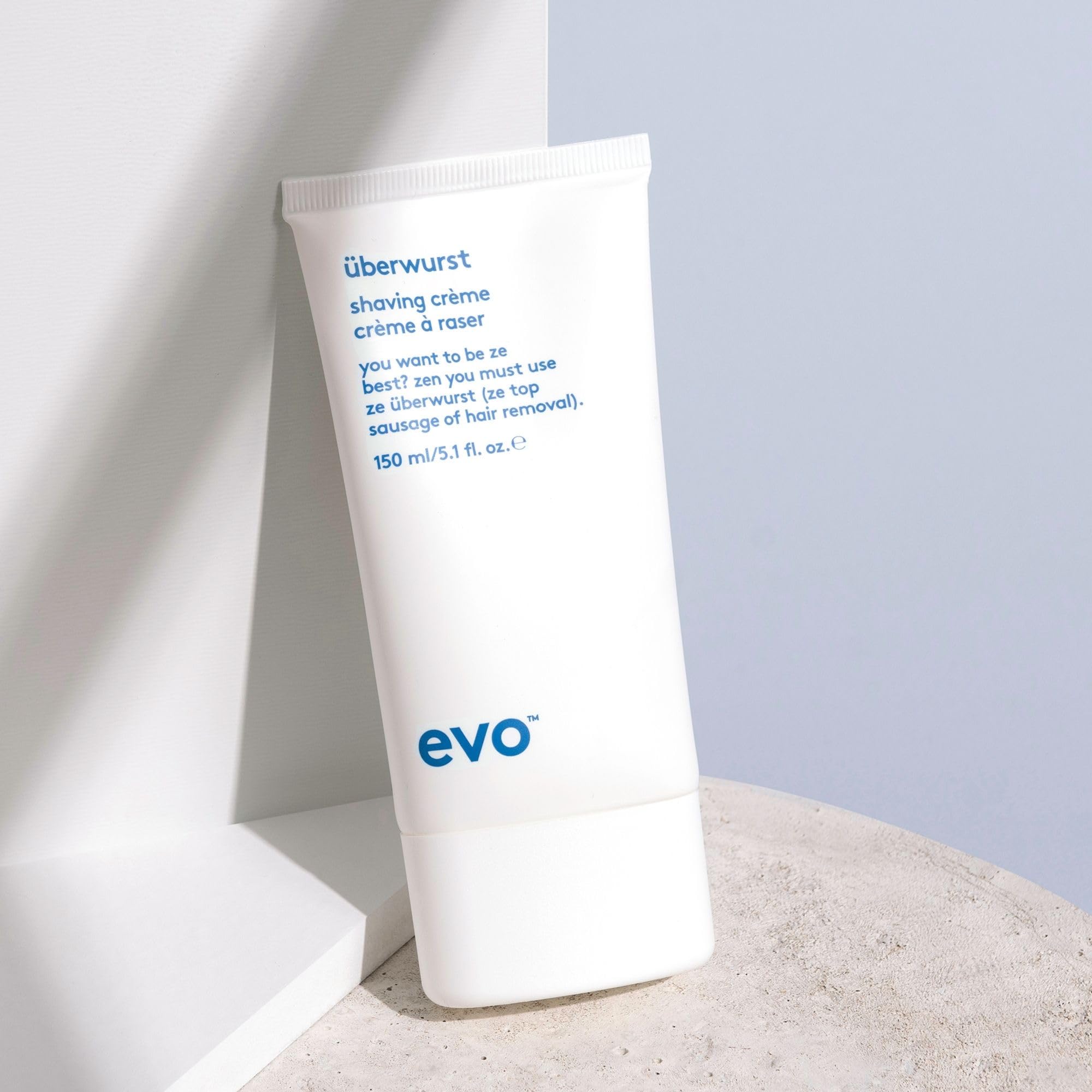 Evo Uberwurst Moisturizing Shaving Cream for Men, 5.1 fl oz
