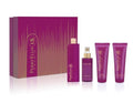 Perry Ellis 18 Orchid Perfume Gift Set - Luxury Women's EDP & Self-Care Kit with Body Mist, Shower Gel, Lotion