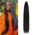 Missking 16A Raw Human Hair Bundles 100% Burmese Virgin Straight Bundles Human Hair, Sliky Boutique Extensions, Can Be Dyed and Restyled, Full Ends, Vertical Smooth (Straight 1 Bundle, 26 Inch)