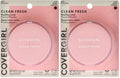 COVERGIRL COVERGIRL Clean Fresh Pressed Powder, Deep, 0.35 Ounce, 220 Deep (99350052598) (Pack of 2)