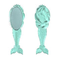 Glimmer Wish Mermaid Detangling Hair Brush for Kids - Anti-Frizz, Soft Bristles - Gentle Hair Care