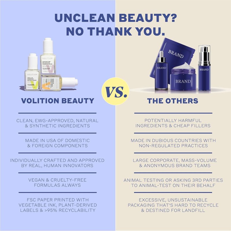 Volition Beauty Getaway Glow Drops - Instant Bronze & Shimmer with Vegan Squalane | Hydrates & Luminizes All Skin Tones