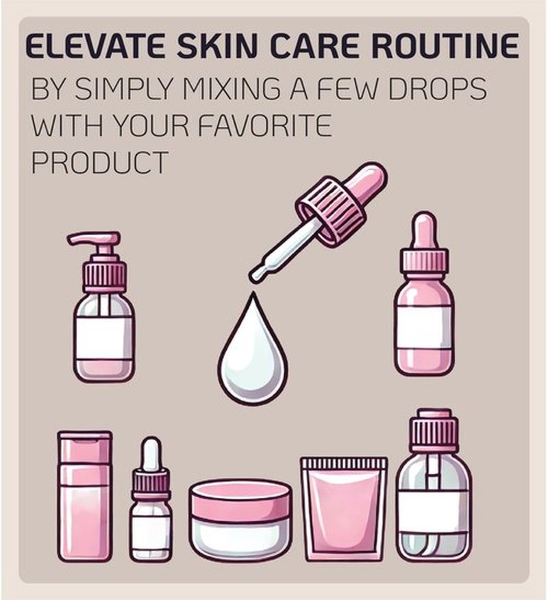 Korean Pure Vitamin C Liposome Concentrate Mix 2 Drops with Your Own Skin Care Product Improve Skin Tone Freckles Dark Spot