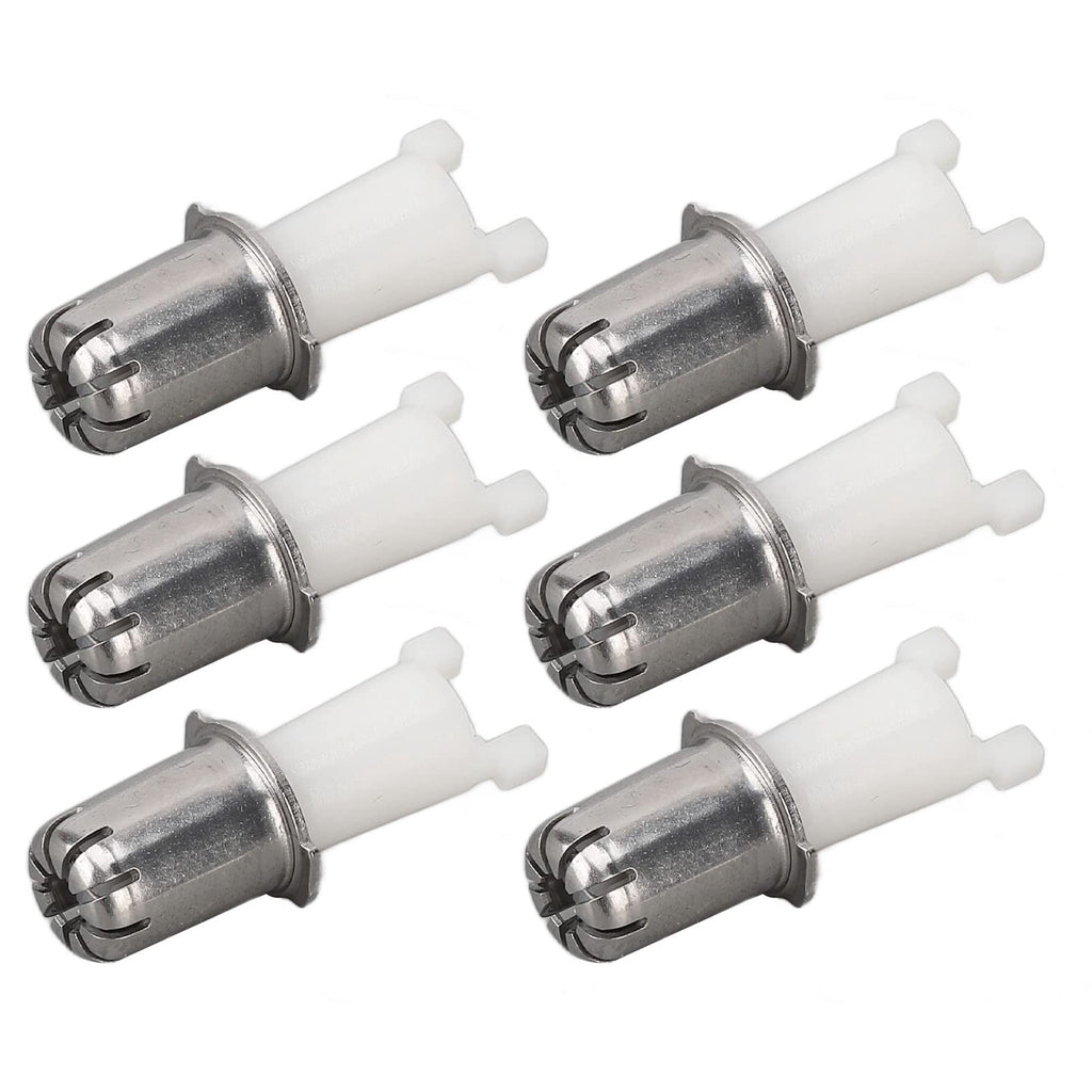 Saluaqui Nose Hair Trimmer Head, 10pcs Universal Replacement Clipper Blade Heads, Fitting, Ideal Replacement, Easy Cleaning, Portable Size for Daily Storage and Travel, Wholesale Business