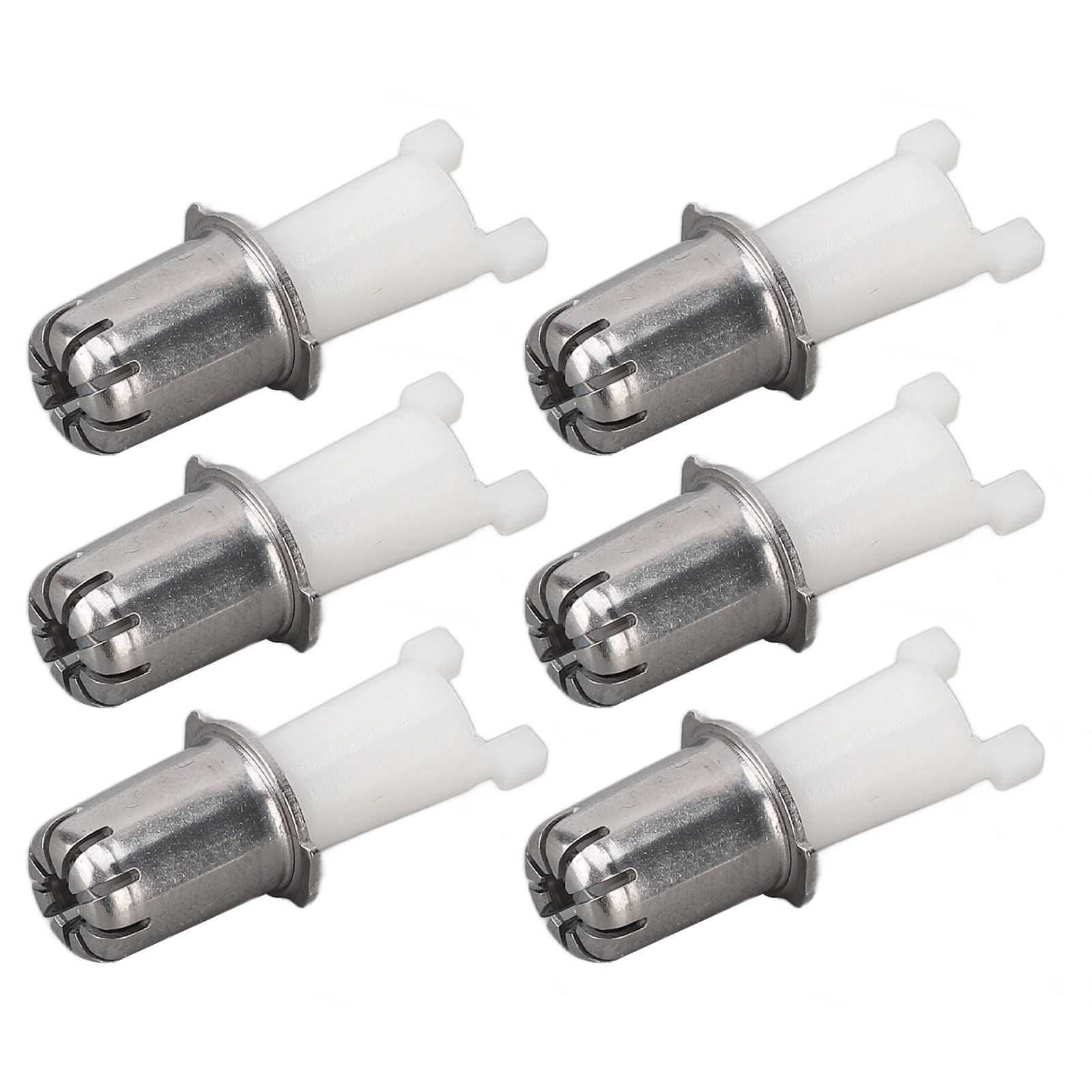 Saluaqui Nose Hair Trimmer Head, 10pcs Universal Replacement Clipper Blade Heads, Fitting, Ideal Replacement, Easy Cleaning, Portable Size for Daily Storage and Travel, Wholesale Business