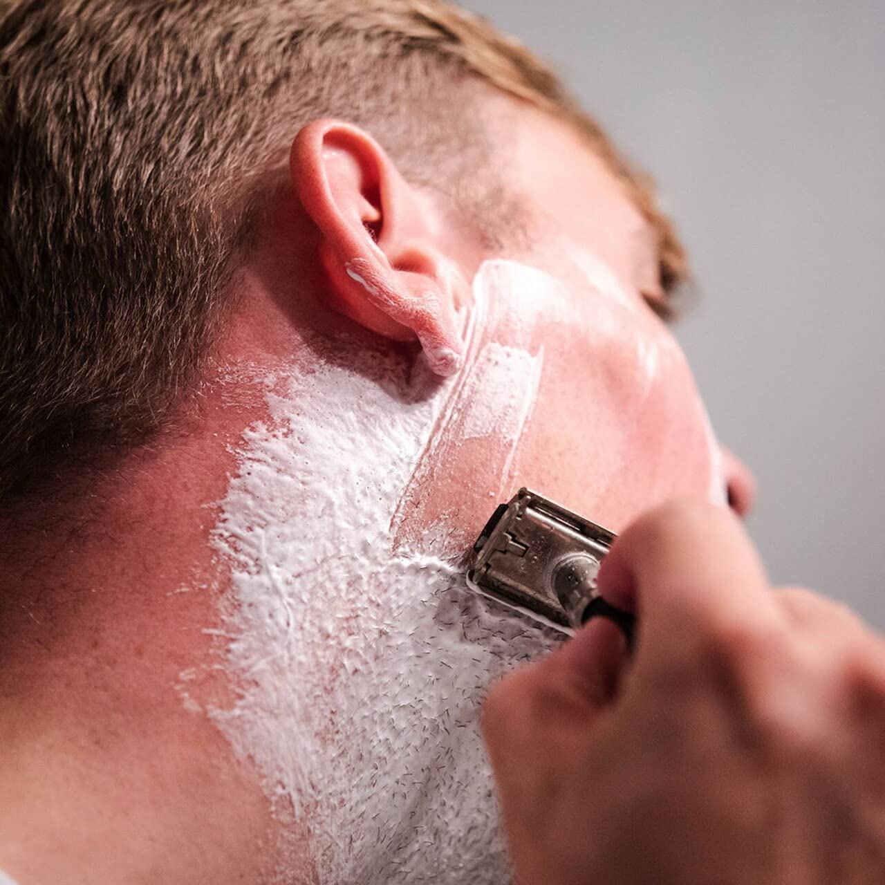 MNSC Black Timber Naturally Better Pump Shave Cream - Smooth, Hypoallergenic, All-Natural, & Handcrafted in USA