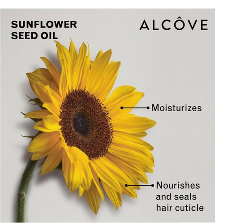 Alcôve - Hydrating Conditioner - Moisturizing & Nourishing - Helps hydrate Damaged Hair - Anti-frizz properties - Lightweight Formula - Made with Argan Oil - Color Safe - Sulfate Free - Vegan - 300ml