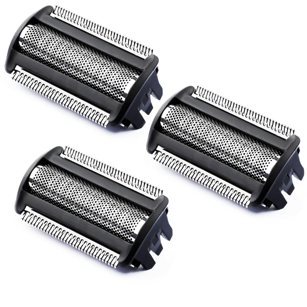 BG2000 Replacement Head for Philips Bodygroom 7000 Series (BG7040/42), Bodygroom 5000 blades Compatible With Philips Norelco Bodygroom 5000(BG5025/24), 3-pieces pack