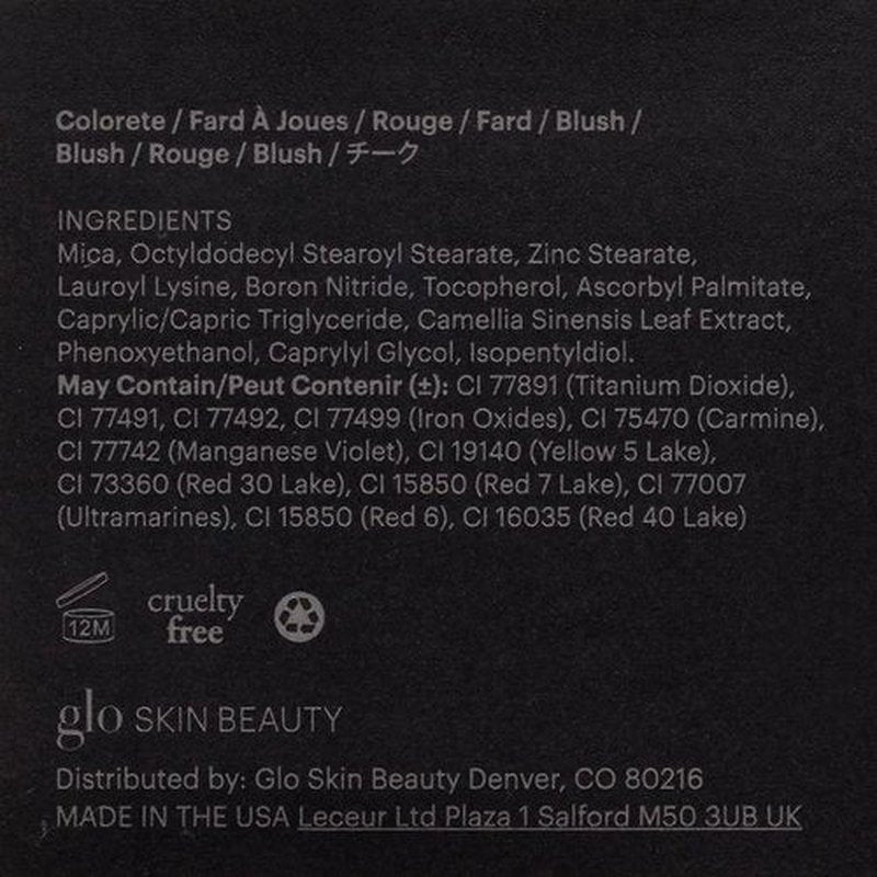 Glo Skin Beauty Blush - Sheer Petal Pressed Powder for High Pigment, Natural Glow Makeup