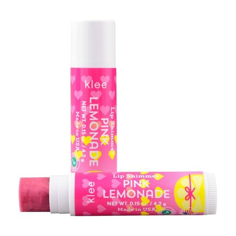 LunaStar Klee Blush and Lip Shimmer Makeup Kit. Gentle and Non-Toxic. Kid-Friendly. Made in USA. (Honey Pink Buzz)