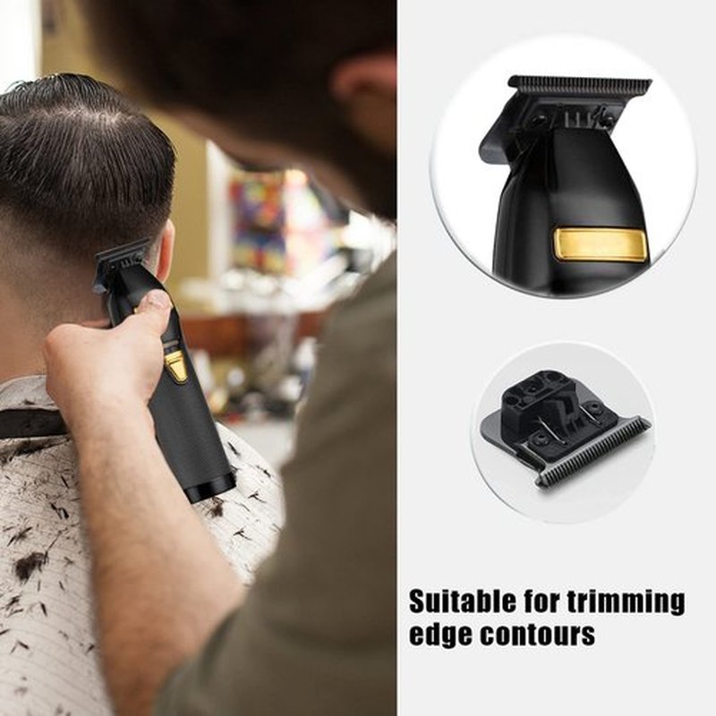 DODAER FX707B2 DLC Replacement Blades Compatible with BaBylissPRO Hair Trimmers FX787 and LoPROFX Trimmers FX726,2 Pack