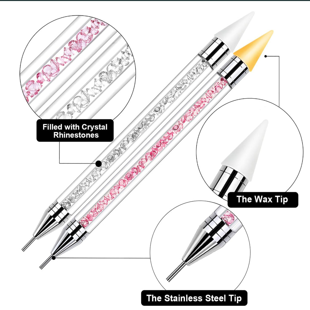 Vikerer Rhinestone Picker Tool, Bedazzling Pen Dotting Tools