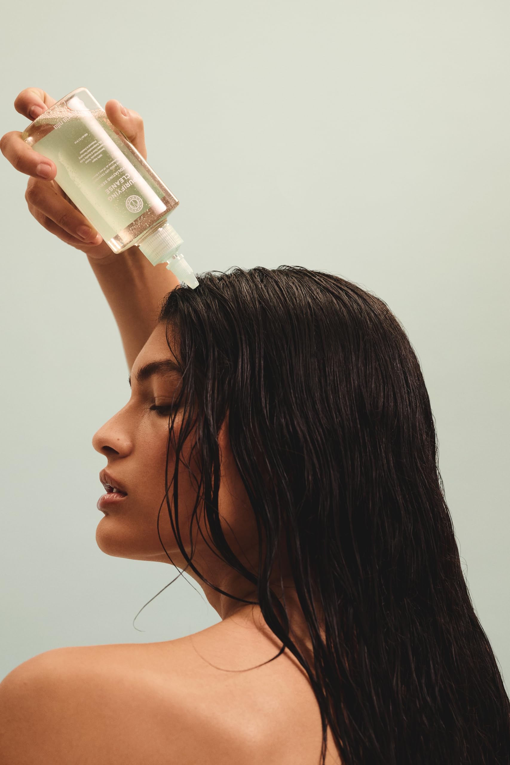 Maria Nila Purifying Cleanse, Exfoliating Serum 5.1 Fl Oz, Exfoliate Scalp from Build up, Cleansing Glycolic Acid (5%) & AHA for Removing dead cells