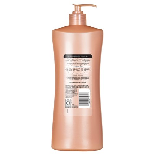 Suave Keratin Infusion Color Care Shampoo For Color Treated Hair, Anti Fade & 48HR Frizz Control, Smooths & Adds Shine, 28 FL OZ Pump, 4 Count