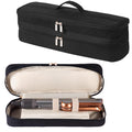GENCAM Double-Layer Carrying Case for Dyson Airstrait Straightener, Travel Case for Dyson Airstraight, Portable Storage Case for Dyson Airstrait/Corrale Hair Straightener (Black)