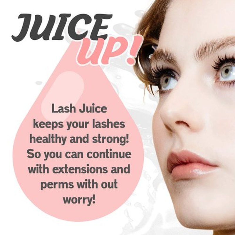 Amber Lash Lash Juice - 3-in-1 Coating Sealant for Eyelashes | Nourishing Serum for Thicker, Fuller Lashes (Black)