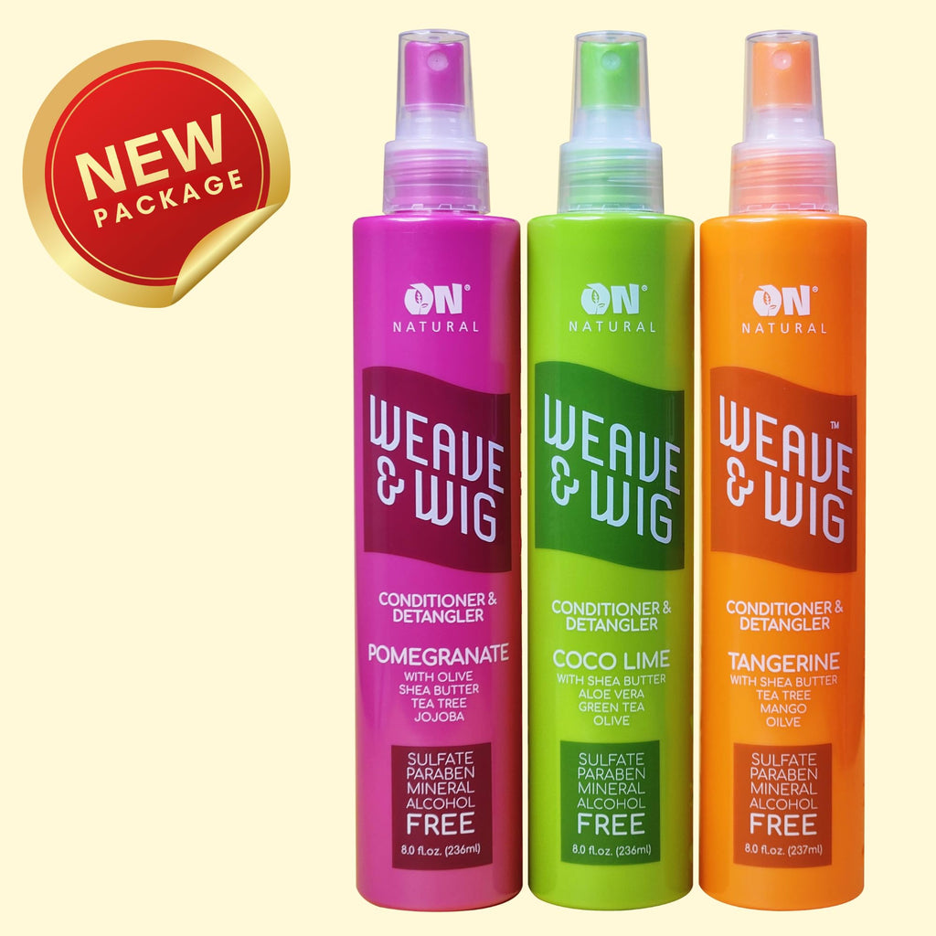 ON NATURAL - Weave & Wig - Detangler [Pomegranate] 4.5oz (Pack of 1)