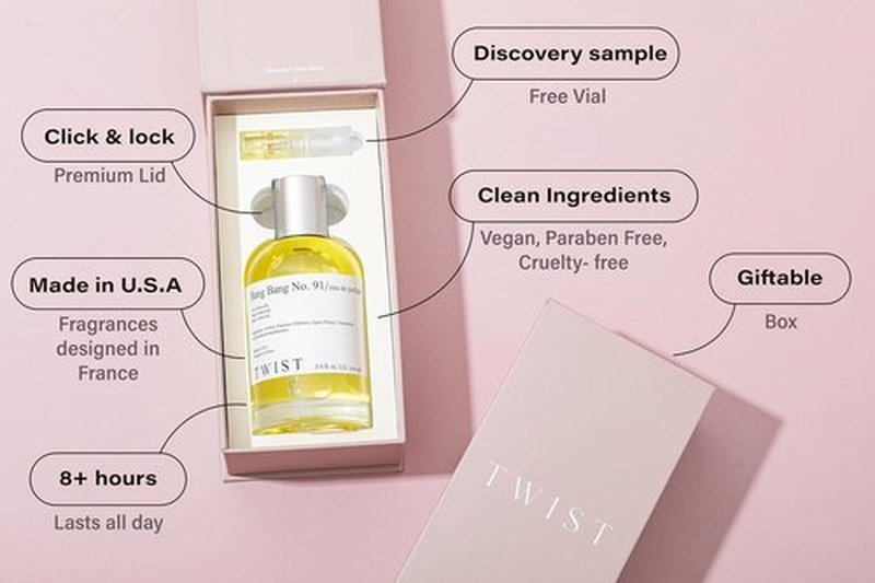 Twist Bang Bang No. 91 | Long-Lasting Women's Perfume Inspired by Juliette Has a G- Not A Perfume - 100 ml | 3.4 fl. oz.