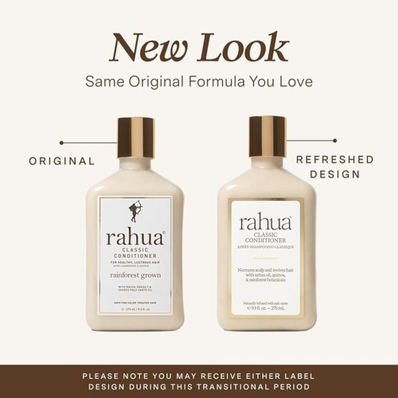 Rahua Classic Conditioner - Organic Formula for Healthy Scalp & Hair | 9.3 Fl Oz, Color Safe, Palo Santo Scent
