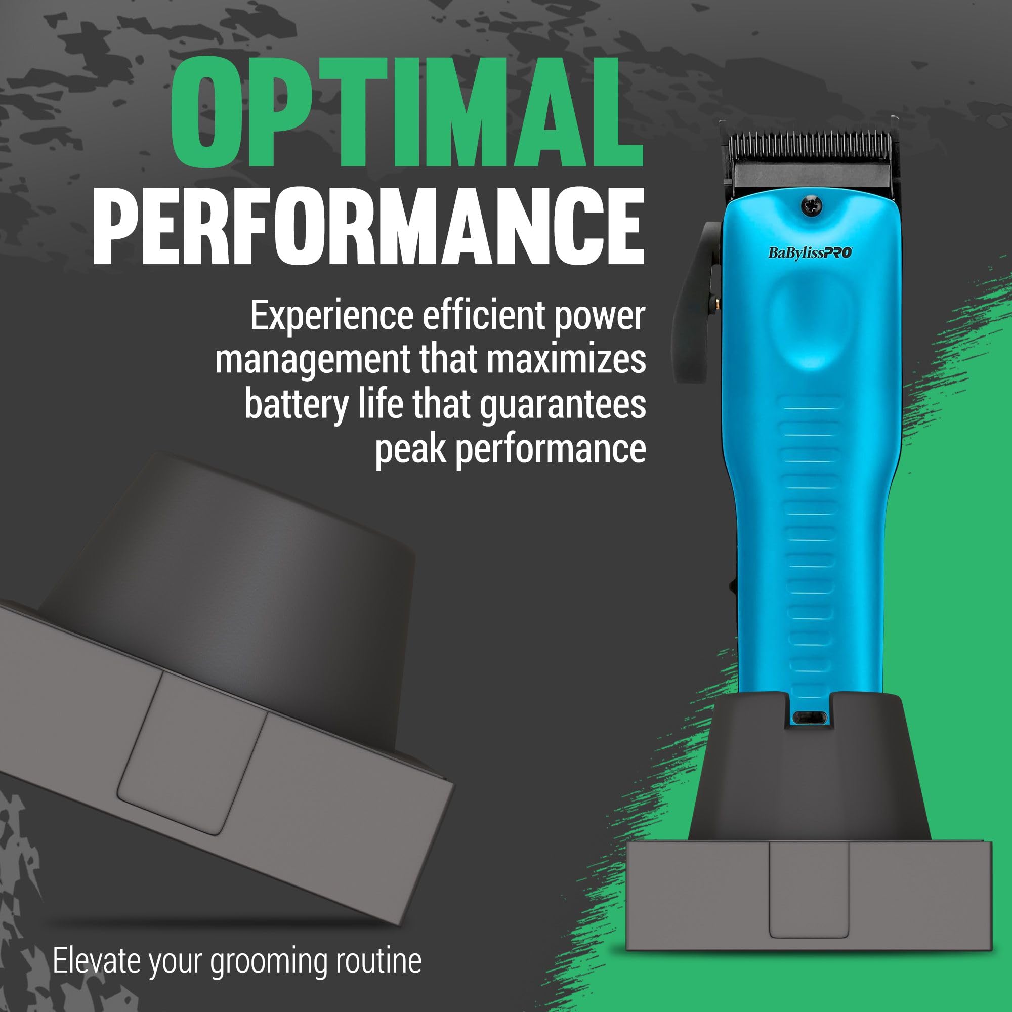Tomb 45 Power Pod Charger for Babyliss Lo Pro Cordless Clipper - High Performance Charging Station for Hair Clipper