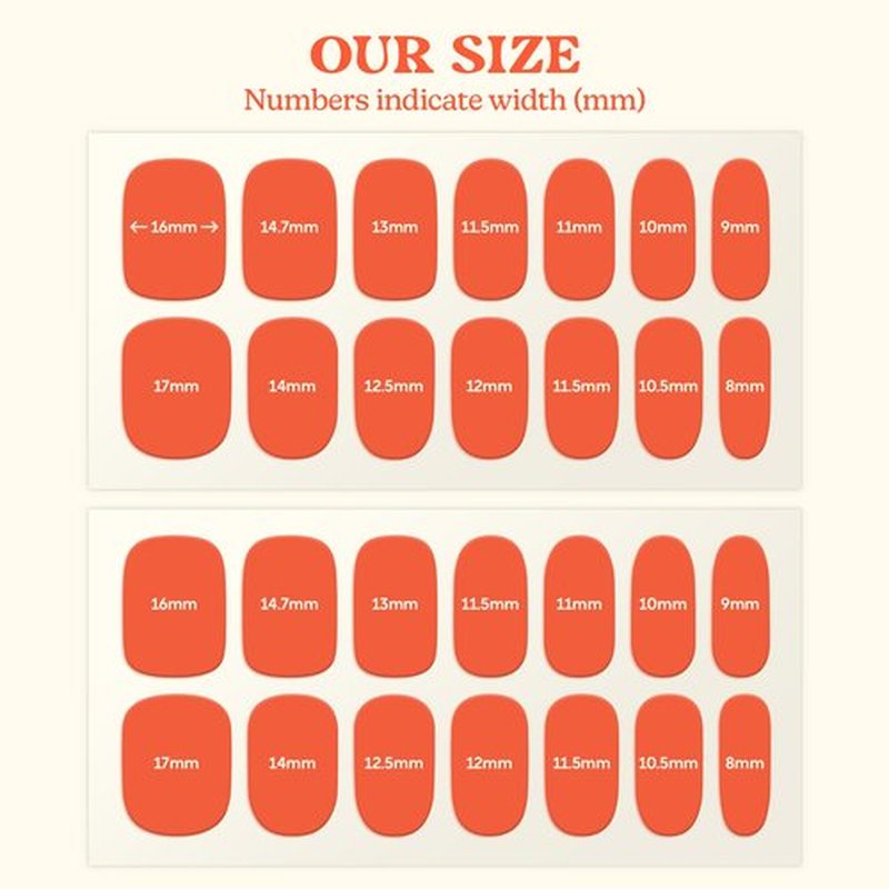 Heyhae Semi Cured Gel Nail Strips | No LED Lamp Needed | Summer, Ombre, Cute | Easy Apply & Remove, Salon Quality | Includes 28 Strips, 1 Prep Pads, Nail File & Wooden Stick - Hey, Sweet Treat