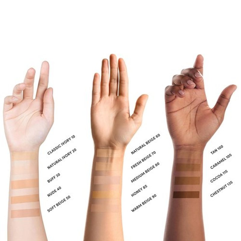 Neutrogena Healthy Skin Liquid Foundation - Lightweight Medium Coverage Makeup with SPF 20 | Classic Ivory 10, 1 fl. oz