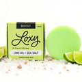Loxy Boost Volumizing Conditioner Bar - Sea Salt & Lime Oil for Fine/Oily Hair | Vegan & Eco-Friendly | Made in USA