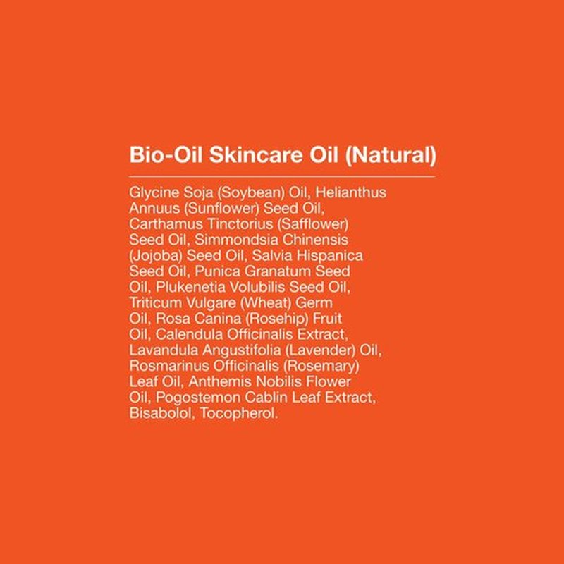 Bio-Oil Natural Skincare Oil Serum, Face and Body Moisturizer with Chamomile, Rosehip, and Lavender Oil, for Scars, Stretch Marks, Sensitive Skin, All Skin Types, 0.85 Oz, Pack of 3