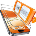 TOCOL iPhone 17 Screen Protector - 9H Hardness Military Grade Tempered Glass | Full Coverage 2 Pack